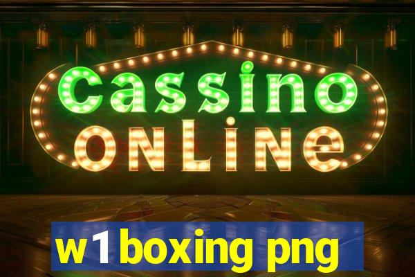 w1 boxing png